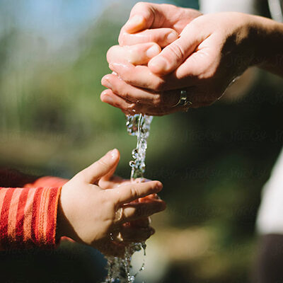 woman washing boy hands | Rothewood Academy