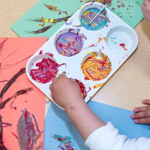 Early Learning | Painting at Rothewood Academy